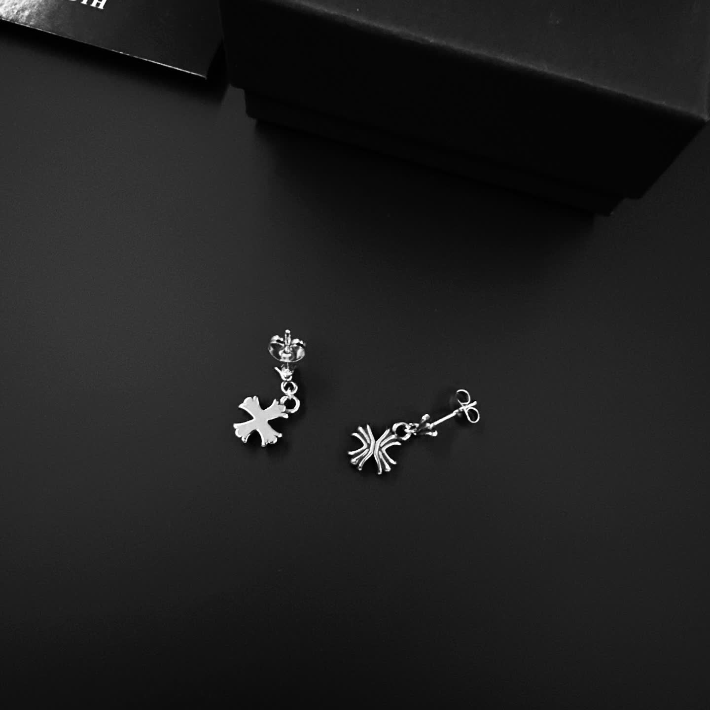 Chrome Hearts Silver Earrings